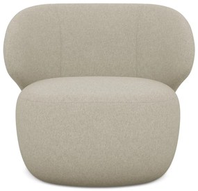 Béžové kreslo Kama – Makamii