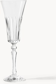 Krištáľové poháre na šampanské Alessio, 4 ks