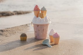 Sada na piesok vedierko so zmrzlinou Ocean Dreams Pink