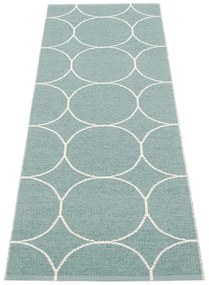 Svetlomodrý vnútorný a vonkajší behúň 70x200 cm Boo Haze – Pappelina