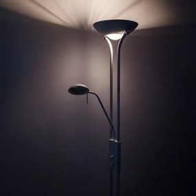 Brilagi - Stmievateľná stojacia lampa SCARLETT 1xR7s/230W/230V + 1xG9/40W biela