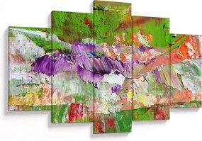 Obraz abstrakcie - maľba (150x105 cm)