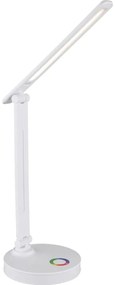 Globo 58445W - LED RGBW Stmievateľná stolná lampa GERALDO LED/5W/230V + LED/2W