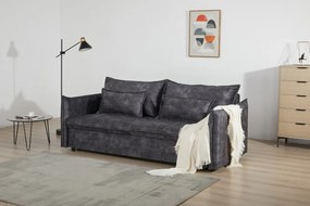 Rozkladacia pohovka APARTMENT 215 cm velvet sivá