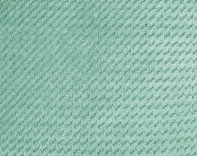Dekoračný vankúš ZigZag 60x60 cm, mätová zelená