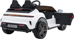 Elektrické autíčko Porsche Taycan Turbo S biele