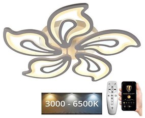 Brilagi - LED Stmievateľný prisadený luster TWIST LED/125W/230V 3000-6500K + DO BG-J3316/W