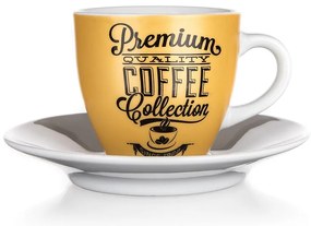 Šálka s tanierikom Premium Coffee 90 ml 60325052