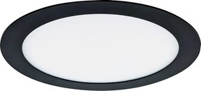 LED60 VEGA-R Black 12W NW 850/1400lm - Svietidlo LED vstavané typu downlight