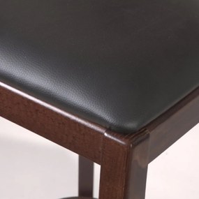XTON 917 SG UP AMERICAN WALNUT DREVENÁ STOLIČKA S PODSEDÁKOM brown
