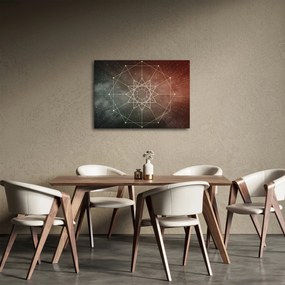 Obraz - Vesmírny dodecagram (70x50 cm)