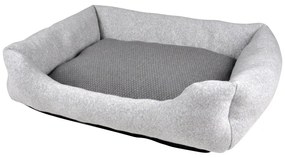 Svetlosivý pelech pre psa 60x48 cm Graphene – Love Story