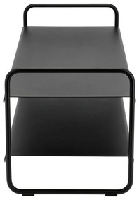 Čierny oceľový stojan na topánky 33x33x80 cm A-Shoe – Zone