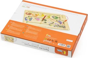 Magnetické bludisko Viga 44745 počítanie a triedenie farieb