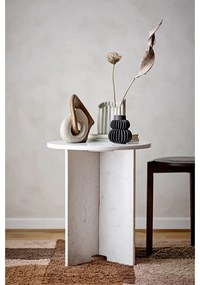 Mramorový okrúhly odkladací stolík ø 46 cm Jasmia – Bloomingville