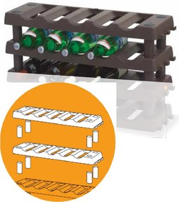 ARTPLAST Stojan na fľaše, 71 cm