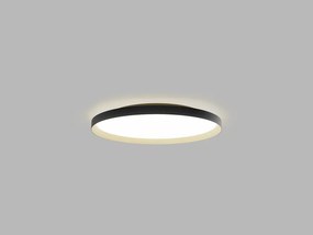 LED2 12749537D Stropné svietidlo MOON 60 LED 50+10W, 3000K/4000K, 4200lm, IP20, čierna/zlatá, DALI/PUSH