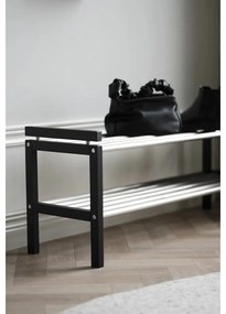 Skrinka na topánky z dubového dreva v prírodnej farbe Confetti – Rowico