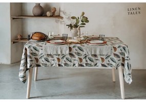 Ľanový obrus 140x140 cm Golden Fall – Linen Tales