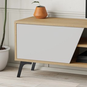 TV stolek Houseland FIONA 180 cm dub safírový/bílý