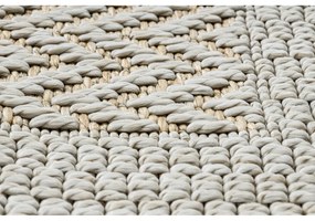 Kusový koberec Tesva krémový 136x190cm