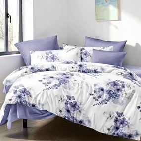 Bavlnené obliečky Homa BODRA VIOLET 7-dielna sada 140x200 cm