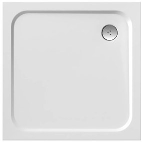 Ravak XA047701010 - Štvorcová sprchová vanička PERSEUS 90x90 cm biela