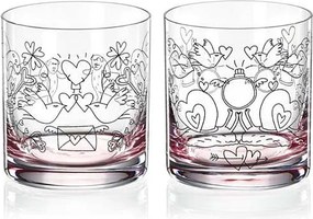 Crystalex Couples in Love 280ml 2 ks
