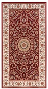 Koberec NAIN Rozeta, ramka 7176/51066 bordo