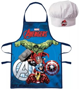 Detská zástera s kuchárskou čiapkou Avengers - MARVEL