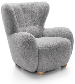 RELAXAČNÉ KRESLO PONCIO ROLF 06 SIVÁ