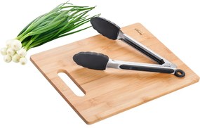 Lopárik 30 x 22 cm a kliešte LAMART BAMBOO LT2060