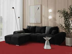 Vorwerk, Metrážny koberec Bingo 1P15 červený, na mieru, šíře 4m, červená, filc, chodba / predsieň