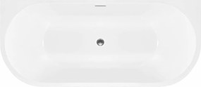 Rea Olimpia, voľnestojaca akrylátová vaňa 150x75 cm, biela, REA-W0634