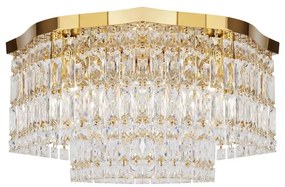 Maytoni DIA005CL-06G - Stropné svietidlo DUNE 6xE14/60W/230V zlatá