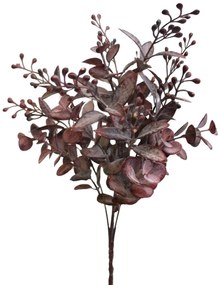 Bordový zápich s bobuľkami 38cm