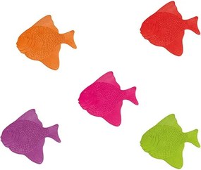 Detské protišmykové podložky v súprave 5 ks do vane 16x16,5 cm Poissons – MSV