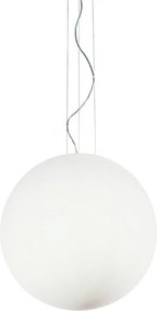 Ideal Lux - Závesný luster na lankách MAPA 1xE27/42W/230V pr. 50 cm biela
