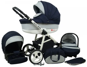 Kombinovaný kočík Raf-pol Alu way - Navy Blue (2-kombinácia)