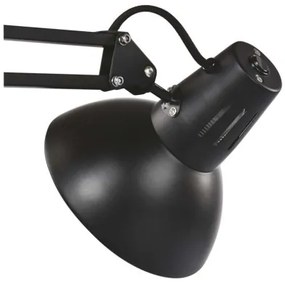 EMOS Stolná retro lampa DUSTIN, 1xE27, 25W, čierna