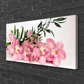 Obraz Canvas Orchidea kvety kúpele 120x60 cm
