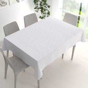 Biante Veľký dekoračný obdĺžnikový obrus Monako PM-123 Mramor biely 180x220 cm