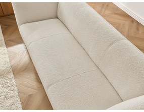 Béžová pohovka z textílie buklé 242 cm Giorgia – Bobochic Paris