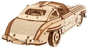 Ugears 3D drevené mechanické puzzle Auto Winged Sports Coupe