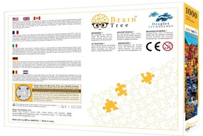 Brain Tree Puzzle Cinque Terre 1000 dielikov