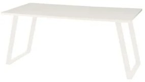 Kancelársky stôl Shape, 140 x 80 x 75 cm, rovné vyhotovenie, biela