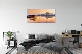 Obraz plexi West morská loď 125x50 cm