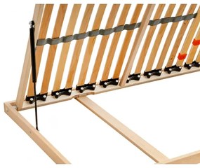 Pružný lamelový rošt s bočným výklopom na piesty ODENSE 200x90 cm ľavý