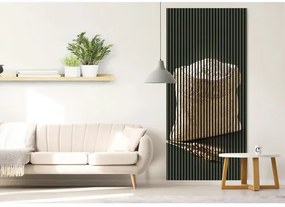 Dizajnový akustický panel DIGI05U 1133x19x2400 mm
