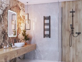 Gamma Erga Basic, vykurovacie teleso 1000x300 mm, 271 W, čierna, ERG-LAV-BASIC-10030-BK